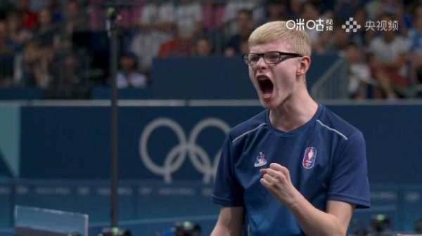 奥运会乒乓球法国男队3-2日本铜牌得主张奔驰和无纪录