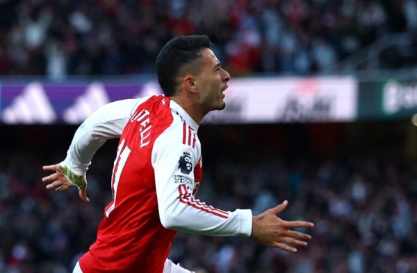 两球1助功  含绝平曼城！官方：马丁内利当选阿森纳9月最佳球