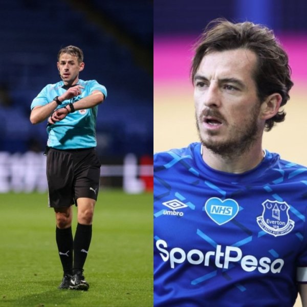 太阳报：埃弗顿名宿拜恩斯的弟弟是一名裁判    ，多次执法英