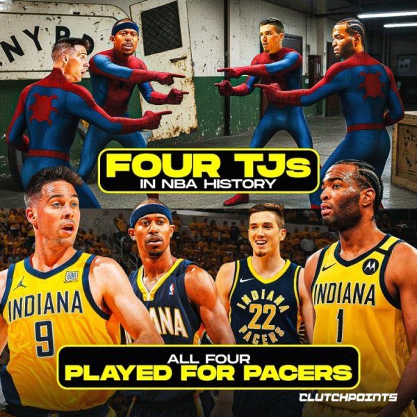 冷知识：NBA历史上四个叫TJ的都在步行者打过球！知道是哪四