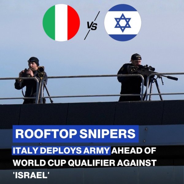 高风险赛事  ，以色列在意大利下榻的酒店和赛事  现场都有狙